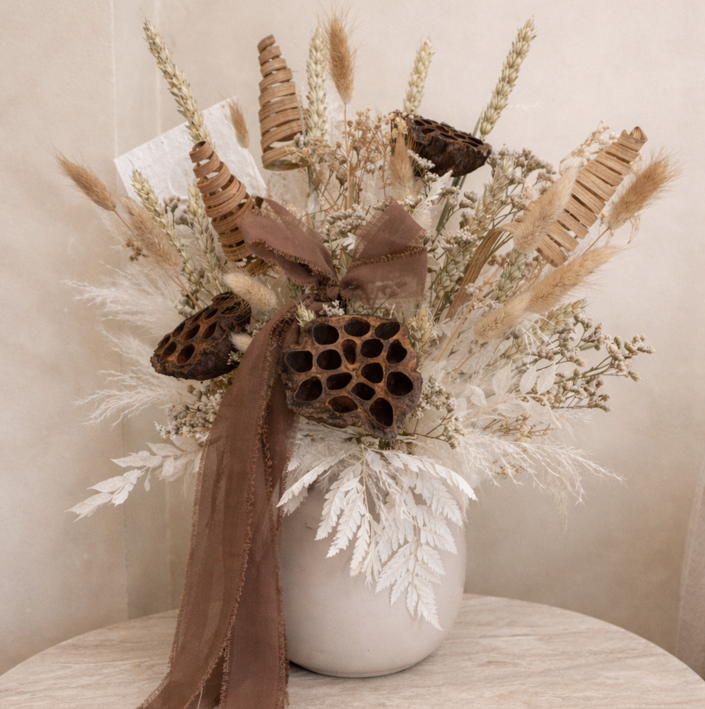 Dried Floral Vase