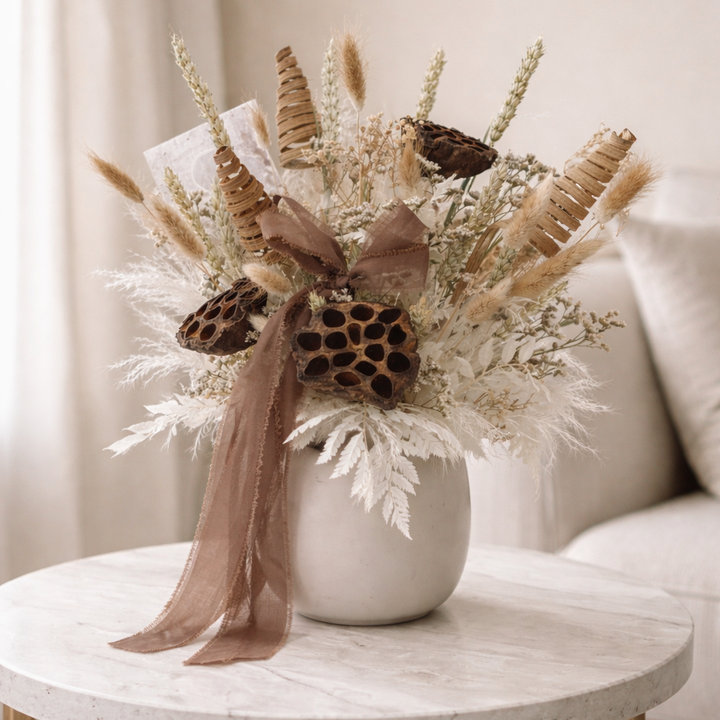 Dried Floral Vase