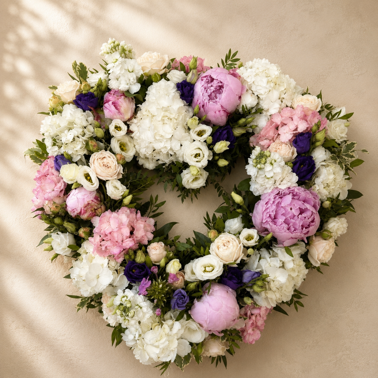 Heart Shaped Wreath Ring